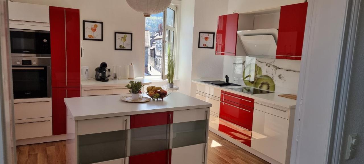 Ferienwohnung Marktblick ゴスラー エクステリア 写真